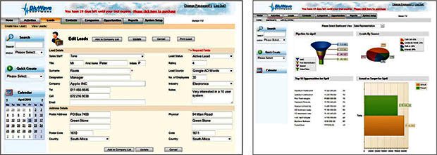 BluWave Performance Dashboard